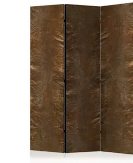 Paravány Paraván Copper Chic Dekorhome 135x172 cm (3-dílný)