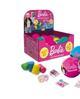 Hračky LISCIANI - Lisciani Barbie modelína 8cm/6barev, Mix produktů