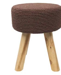 Stoličky Burgundy stolička - Ø 31*36 cm Clayre & Eef 63929