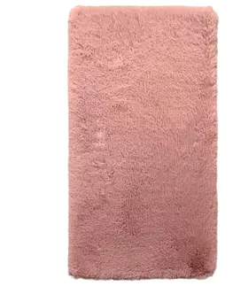 Kožešinové koberce Umělá Kožešina Caroline 1, 80/150cm, Růžová