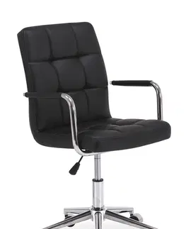 Kancelářské židle Signal Kancelářské křeslo Q-022 Barva: Černá