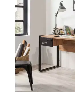 Psací stoly Sofahouse Designový psací stůl Ilaria 139 cm borovice