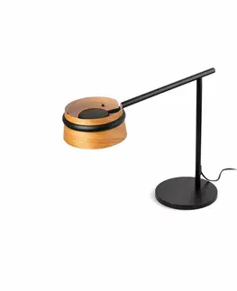 Designové stolní lampy FARO LOOP černá stolní lampa s klipem