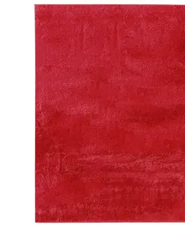 Kožešinové koberce Umělá Kožešina Caroline 3, 160/220cm, Červená