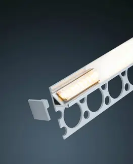 Profily PAULMANN LumiTiles LED Strip Profil Frame 2m hliník eloxovaný/satén