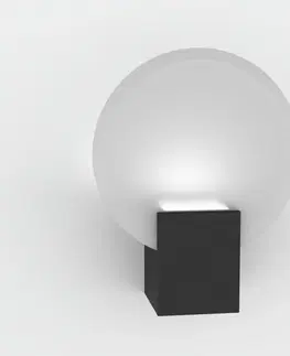 LED nástěnná svítidla NORDLUX nástěnné svítidlo Hester 9,5W LED černá 2015391003