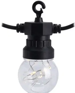 Zahradní lampy Venkovní party LED řetěz Bulbs, 10 žárovek