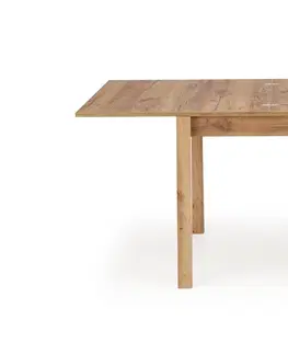 Jídelní stoly HALMAR Rozkládací jídelní stůl GRACJAN řemeslný dub