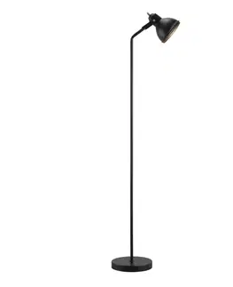 Industriální stojací lampy NORDLUX stojací lampa Aslak černá 46724003