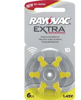 Jednorázové baterie Baterie do naslouchadel RAYOVAC H10MF, blistr