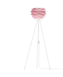 Stojací lampy UMAGE UMAGE Carmina Mini stojací lampa růžová/bílá