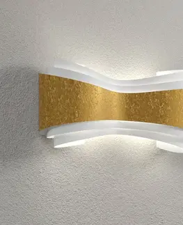 Nástěnná svítidla Selène Elegantní designové nástěnné svítidlo Ionica, zlatý pásek