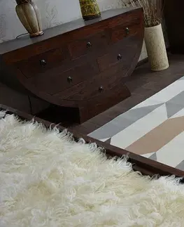 Koberce a koberečky Dywany Lusczow Kusový koberec ARGENT - W4937 diamant krémový, velikost 200x290