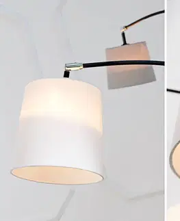 Svítidla LuxD 17527 Designová oblouková stojanová lampa SHADOW
