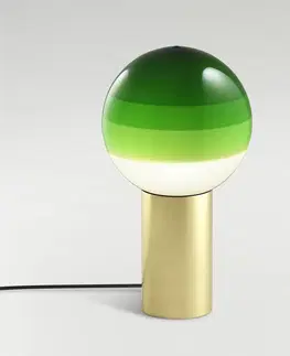 Stolní lampy Marset MARSET Dipping Light M stolní lampa zelená/mosaz