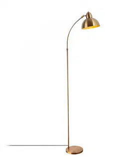 Svítidla Opviq Stojací lampa Varzan 162 cm zlatá