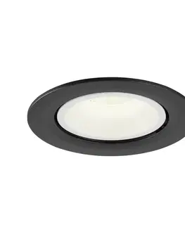 LED podhledová svítidla SLV BIG WHITE NUMINOS GIMBLE L zápustné stropní svítidlo černé/bílé 4000 K 20° 1006012