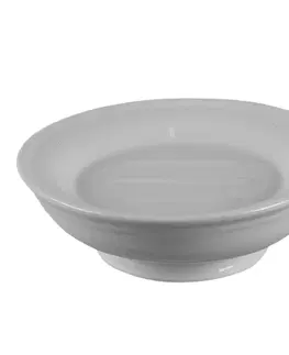 Misky na mýdlo Porcelánová kulatá miska na mýdlo - Ø 14*5 cm Clayre & Eef 64935