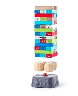 Dřevěné hračky Woody Elektronická hra s časovačem Věž, 10,5 x 29 cm