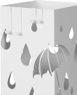 Stojany na deštníky SONGMICS Stojan na deštníky Rana bílý