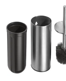 WC štětky HOPA WC štětka válcová na postavení nebo pověšení, 95×380×105 mm Barva Černá KDBE102313060