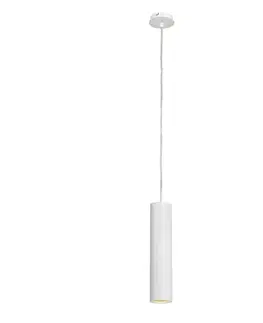 Moderní závěsná svítidla SLV BIG WHITE ENOLA_B PD-1, závěsné svítidlo, QPAR51, bílé, max. 50 W 151851