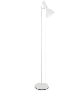 Stojací lampy se stínítkem Sessak Moderní stojací lampa Jack - pr. 160 x 325 x 1530 mm, 40 W, matná bílá SE JACLV