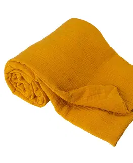 Dětské deky Babymatex Dětská deka žlutá, 75 x 100 cm