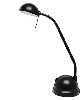 Stolní lampy do kanceláře Ecolite Lampa stol. LED, 8W, 630lm, 4000K, černá L460-LED/CR