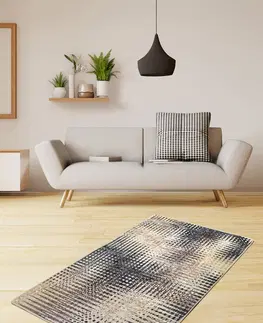 Koberce a koberečky Conceptum Hypnose Koberec Fusion 120x180 cm béžový/černý