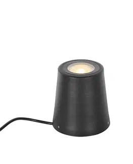Venkovni stojaci lampy Moderní zahradní bodové černé kulaté IP65 - Lennard