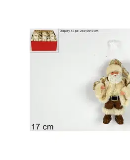 Vánoční dekorace PROHOME - Santa 17cm různé druhy
