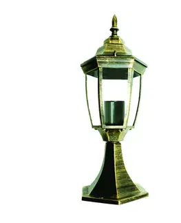 Stojací svítidla ACA Lighting Garden lantern venkovní stojací svítidlo HI6173GB