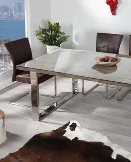 Jídelní stoly LuxD Luxusní jídelní stůl z masivu Shark 200cm