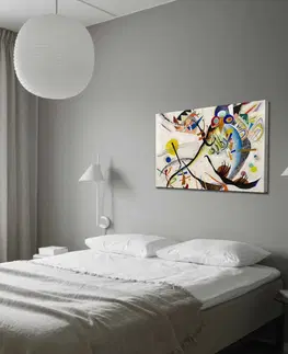 Obrazy Hanah Home Obraz BLUE SEGMENT od W. KADINSKY 70x100 cm