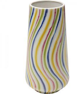 Kameninové vázy KARE Design Kameninová váza Rivers Colore 32cm