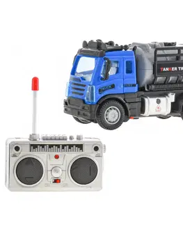 Hračky MIKRO TRADING - Auto nákladní cisterna 12cm RC