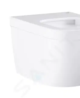 Záchody GROHE Euro Ceramic Závěsné WC, rimless, Triple Vortex, alpská bílá 39328000