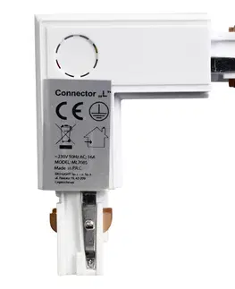 Svítidla  Konektor pro svítidla v lištovém systému 3-fázový TRACK bílá typ L 
