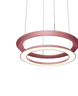 Závěsná světla Oligo OLIGO Yano LED závěsné světlo up/down, CCT, růžová