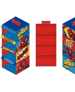 Boxy na hračky ARDITEX - Závěsný textilní regál SPIDERMAN, SM15638