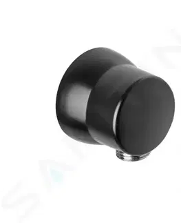 Koupelnové baterie KLUDI Sprchová kolínka Nástěnné kolínko, černá mat 6306139-00