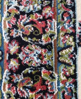 Vintage koberce Luxusní vintage koberec v béžové barvě s dokonalým barevným vzorem