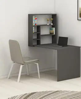 Kancelářské a psací stoly Psací stůl SEDIR antracit
