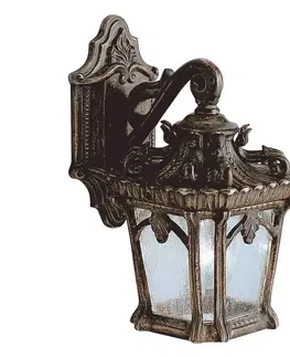 Venkovní nástěnná svítidla KICHLER Venkovní nástěnné světlo Tournai, antický design