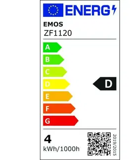 LED žárovky EMOS LED žárovka Filament Mini Globe / E27 / 3,4 W (40 W) / 470 lm / teplá bílá ZF1120