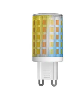 LED žárovky LUUMR Prios Smart LED kolíčková lampa sada 2 žárovek G9 2,5 W CCT čirá Tuya