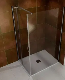 Sprchové kouty GELCO ONE Obdélníkový sprchový kout 800x1200 čiré sklo, GO4880-GO3512 GO4880-GO3512