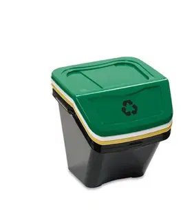 Odpadkové koše Koš na tříděný odpad Ecobin 30 l, 3 ks