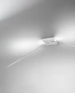 Stropní svítidla ICONE ICONE Spillo stropní světlo s LED, 2ramenné bílé